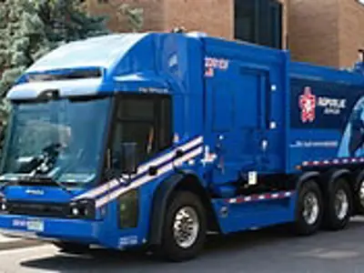 Republic Trash Service truck